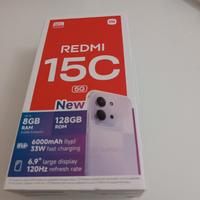 Xiaomi Redmi 15C 5G 128GB NUOVO Sigillato Garanzia