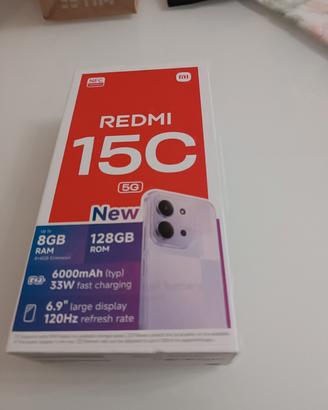 Xiaomi Redmi 15C 5G 128GB NUOVO Sigillato Garanzia