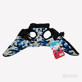 Capottino Blu  e Bianco per Cane