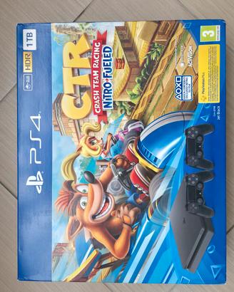 PS4 Slim 1TB Jet Black - Modello Silenzioso (CUH-2