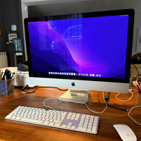 iMac 27".  Intel Core i5 quad-core - 40GB RAM
