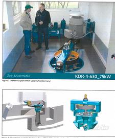 Turbina Kaplan Biregolante