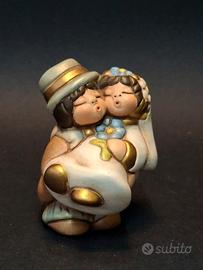 Statuina Sposini THUN Vintage - Coppia Sposi
