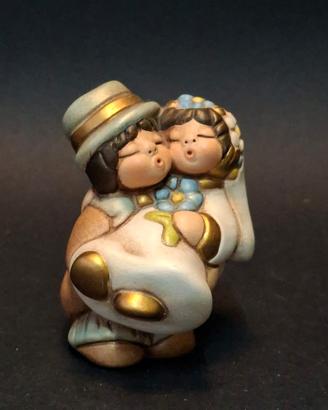 Statuina Sposini THUN Vintage - Coppia Sposi
