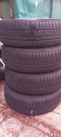 4 pneumatici completi di cerchio 185/65R15 