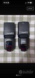 2 Flash a slitta Yongnuo per Canon