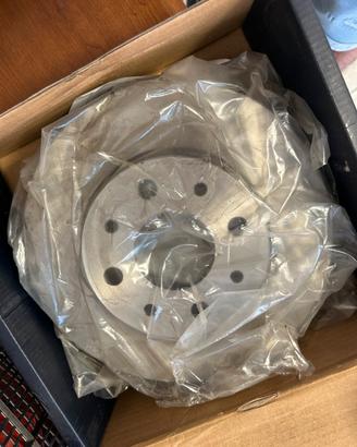 Dischi autoventila + pastiglie freno x fiat 500 a