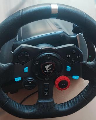 Logitech G29 con H cambio.