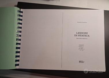 Libro Lezioni di Statica