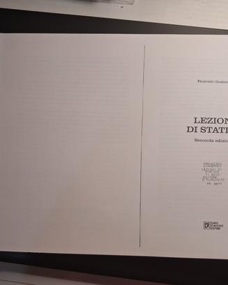 Libro Lezioni di Statica