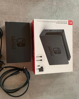 Dock e stand ricarica joy-con nintendo switch