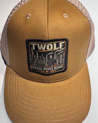 Cappellino Twolf ChicagoBrown e la retina beige
