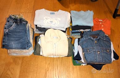 Lotto abbigliamento invernale bambino 12/18 mesi 