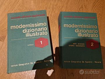 Libri Modernissimo Dizionario Illustrato 1971