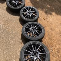 Cerchi in lega da 17 4x100 wsp italy