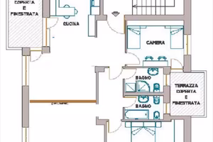 CAVARZANO - Ampio appartamento 120 m² con 3 camere