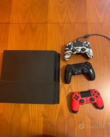 Ps4 da 1 TByte + 2 dualshock + 1 controller agg