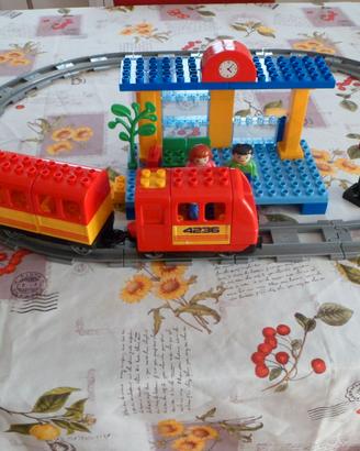 TRENINO A BATERIE UNICO PLUS COMPATIBILE LEGO