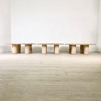 Tre tavolini in pietra vintage anni ‘70