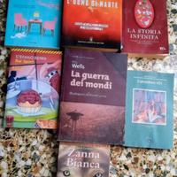 10 libri vari generi 