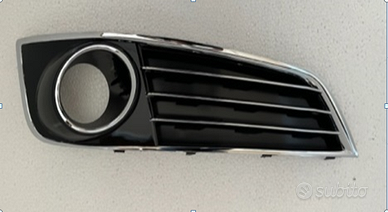 Griglia Fendi Dx Audi A8 2010> Nero Lucida C/Crom