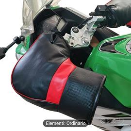 Manopole Guanti da moto/scooter doppia pelliccia
