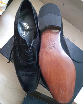  Scarpe nuove vintage uomo  in pelle 