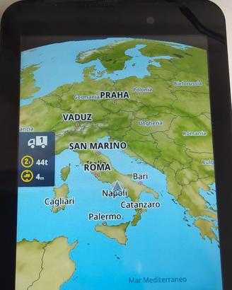 GPS navigatore  truck android asus K01A INTEL