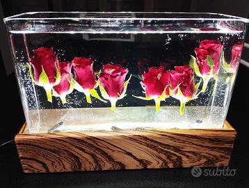 Centro tavola con luci led