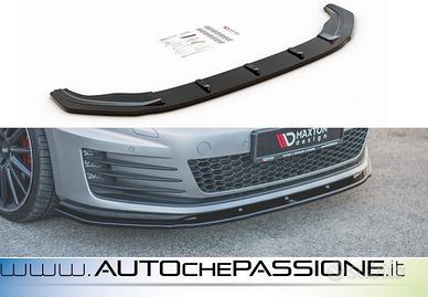 Splitter Spoiler anteriore per VW Golf VII 7 GTI