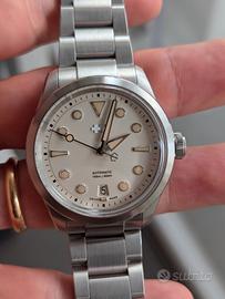 Christopher Ward Dune 38mm dial bianco crema field