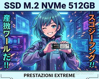 SSD NVMe 512GB Silicon Power A6x M.2 QUALITA' TOP