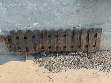 Steccato in legno