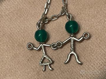 Ciondolo vintage Coppia Argento 925