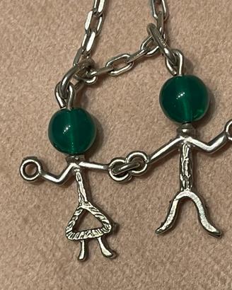 Ciondolo vintage Coppia Argento 925