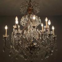 Lampadario classico in cristallo Cenacchi