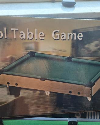 giocattolo  biliardo tavolo in scala