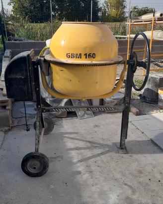 betoniera GBM 160