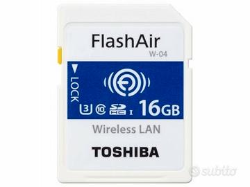 Toshiba FlashAir W-04 16GB Wi-Fi SD Card 