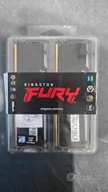 Kingston FURY Beast DDR5 DIMM – Kit RAM 32GB (2×16