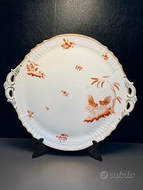 Piatto da torta Richard Ginori Galli Rossi