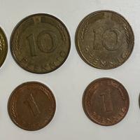 Lotto otto monete storiche, Germania ovest