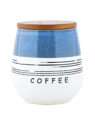 Barattolo caffè o sale con tappo in legno