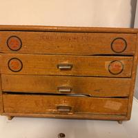 Mobiletto d'epoca per filati Filofort