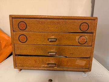 Mobiletto d'epoca per filati Filofort