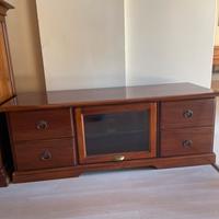 Mobile in noce ,140x50.