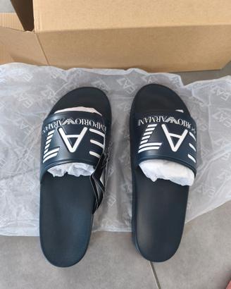 Ciabatte EA7 Emporio Armani blu