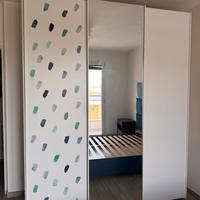 Armadio 3 ante scorrevoli, fatto dal falegname.