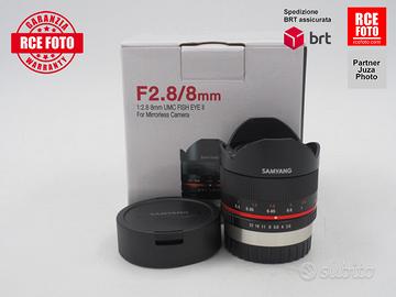 Samyang 8 F2.8 UMC Fisheye II (Fujifilm)