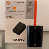 Sony NP-FZ 100 batteria per alpha